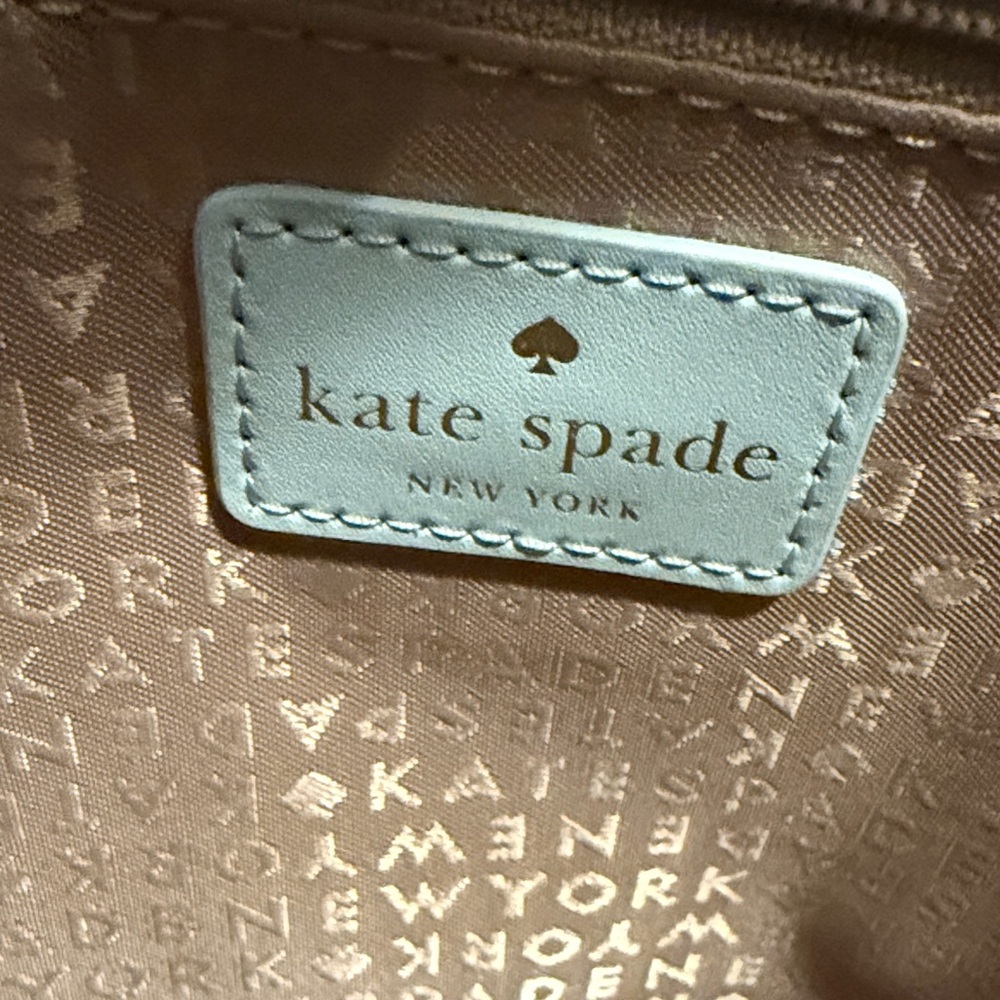 Kate Spade Light Green Tote with Cactus Design - Picture 2 of 4